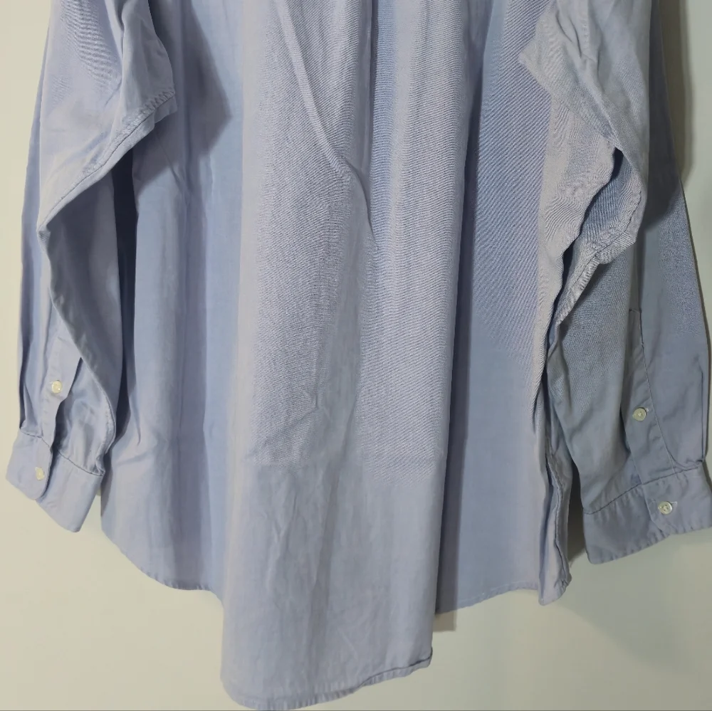 Polo Ralph Lauren 18 36/37 Blue Multi-Color Pony Oxford Button Down Shirt XL XXL - Picture 10 of 12